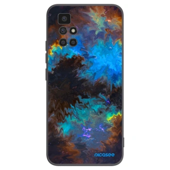 Picasee crna silikonska maskica za Xiaomi Redmi 10 (2022) - Space