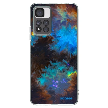 Picasee silikonska prozirna maskica za Xiaomi Redmi Note 11 Pro+ 5G - Space