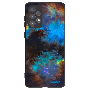 Picasee crna silikonska maskica za Samsung Galaxy A73 5G - Space