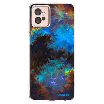 Picasee silikonska prozirna maskica za Motorola Moto G32 - Space