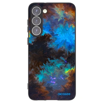 Picasee crna silikonska maskica za Samsung Galaxy S23+ 5G - Space