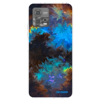 Picasee silikonska prozirna maskica za Motorola Moto G72 - Space