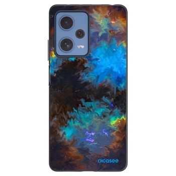 Picasee crna silikonska maskica za Xiaomi Redmi Note 12 Pro 5G - Space