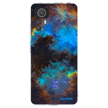 Picasee silikonska prozirna maskica za Xiaomi Redmi Note 12S - Space