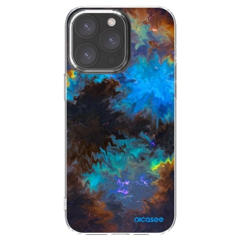 Picasee silikonska prozirna maskica za Apple iPhone 15 Pro Max - Space