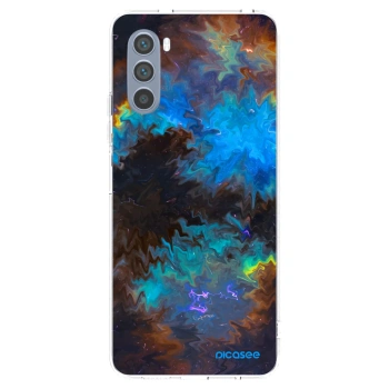 Picasee silikonska prozirna maskica za Motorola Moto G62 - Space
