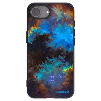 Picasee crna silikonska maskica za Apple iPhone 16e - Space