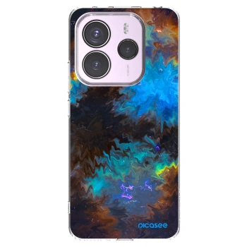 Picasee silikonska prozirna maskica za Xiaomi Redmi Note 14 5G - Space