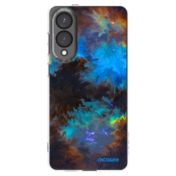 Picasee silikonska prozirna maskica za Samsung Galaxy S25 Edge 5G - Space