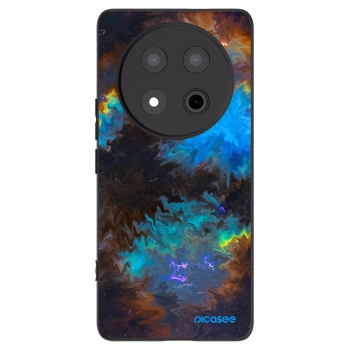 Picasee crna silikonska maskica za Honor Magic7 Lite 5G - Space