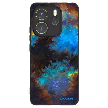 Picasee crna silikonska maskica za Xiaomi Redmi Note 14 4G - Space