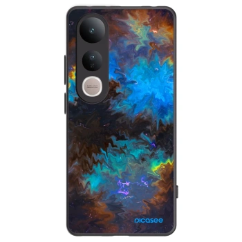 Picasee crna silikonska maskica za Vivo V50 Lite 5G - Space