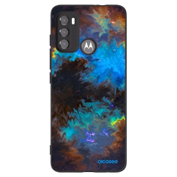 Picasee crna silikonska maskica za Motorola Edge 60 5G - Space