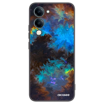 Picasee crna silikonska maskica za Vivo Y29s 5G - Space