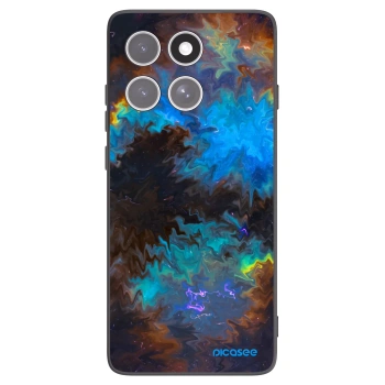 Picasee crna silikonska maskica za Motorola Edge 60 Fusion - Space