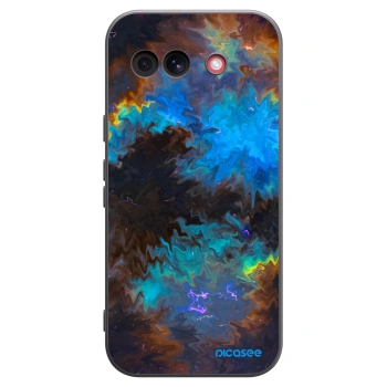 Picasee crna silikonska maskica za Google Pixel 10a - Space