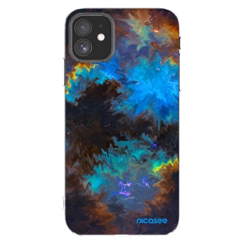 Picasee silikonska prozirna maskica za Apple iPhone 11 - Space