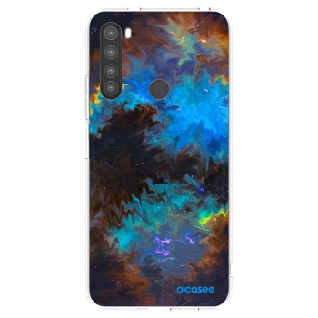 Picasee silikonska prozirna maskica za Xiaomi Redmi Note 8 - Space