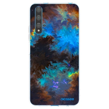 Picasee silikonska prozirna maskica za Huawei Nova 5T - Space