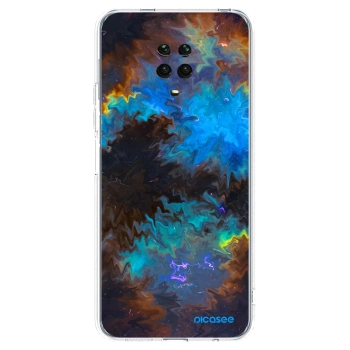 Picasee silikonska prozirna maskica za Xiaomi Redmi Note 9 Pro - Space