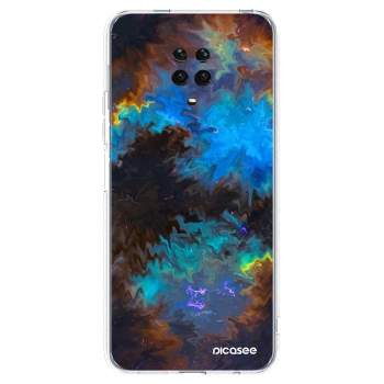 Picasee silikonska prozirna maskica za Xiaomi Redmi Note 9S - Space