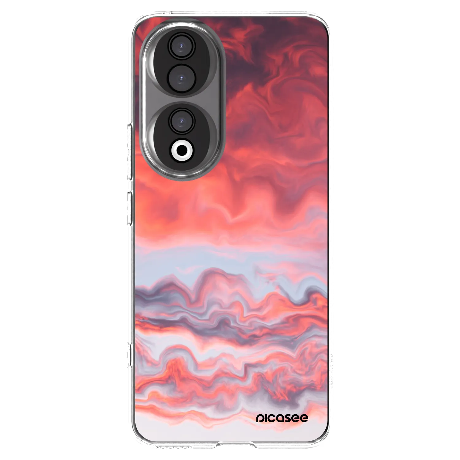 Picasee silikonska prozirna maskica za Honor 90 5G - Sunset