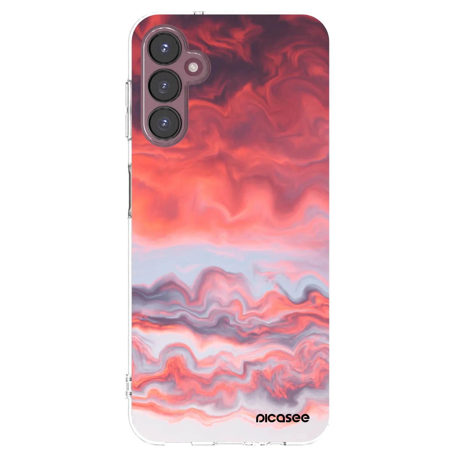 Picasee silikonska prozirna maskica za Samsung Galaxy A05s A057G - Sunset