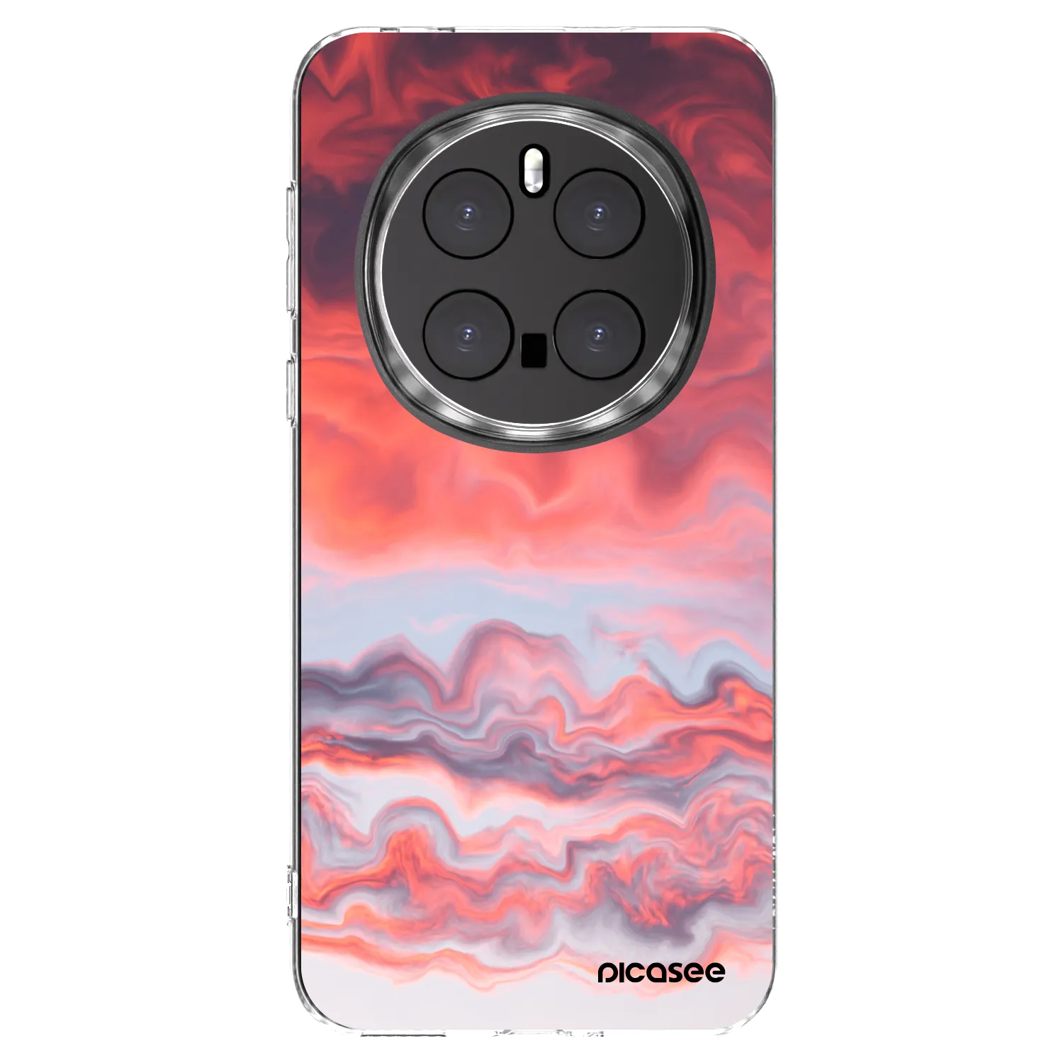 Picasee silikonska prozirna maskica za Honor Magic7 Pro 5G - Sunset