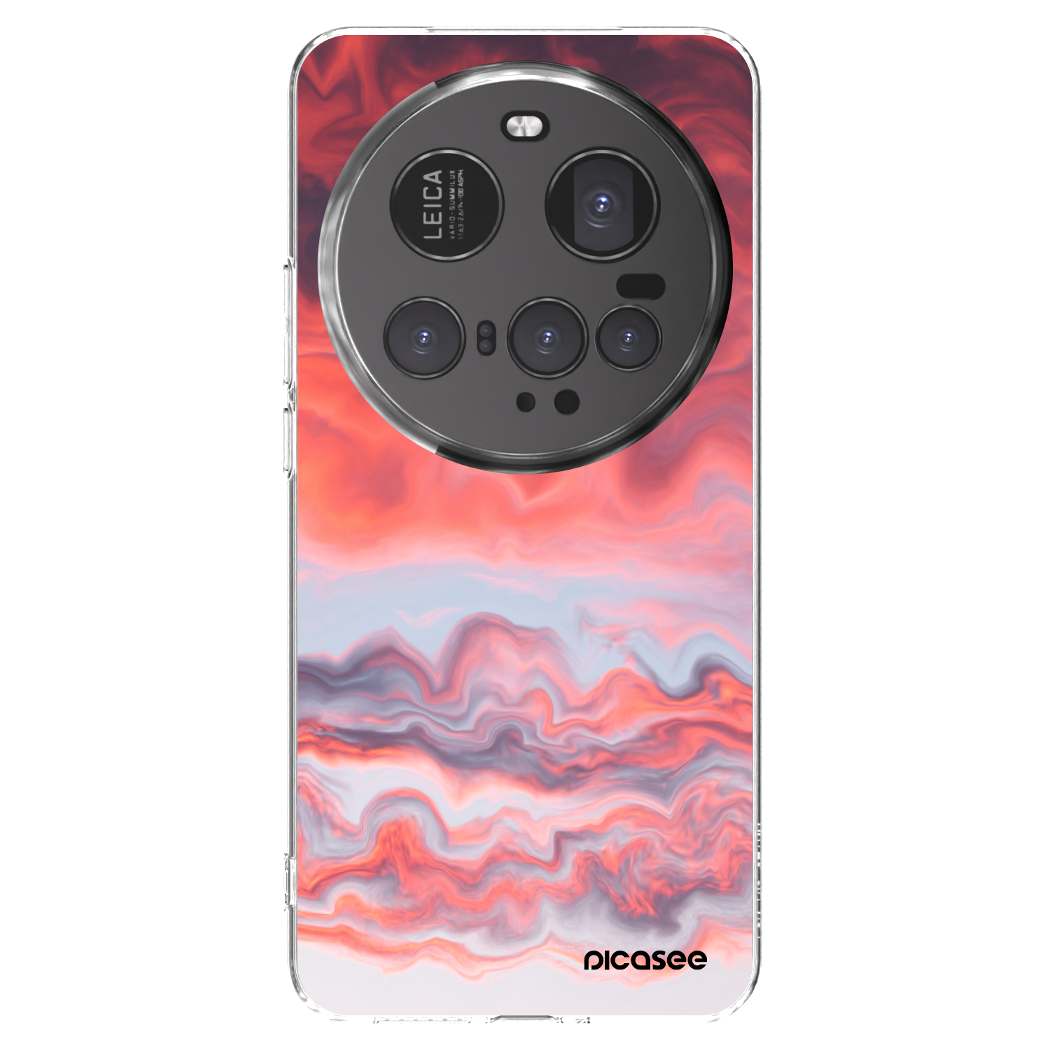 Picasee silikonska prozirna maskica za Xiaomi 15 Ultra - Sunset