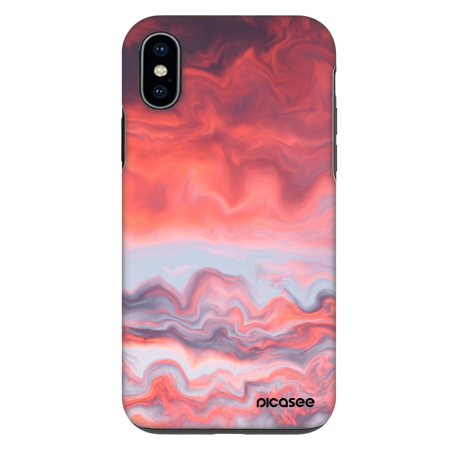 Picasee Fashion Case za Apple iPhone X/XS - Sunset