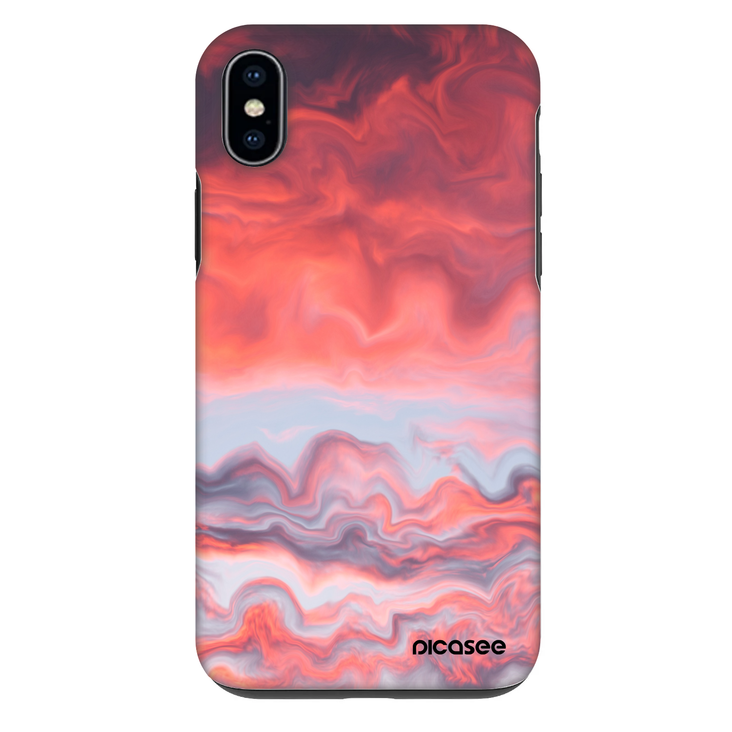 Picasee Fashion Case za Apple iPhone XS Max - Sunset