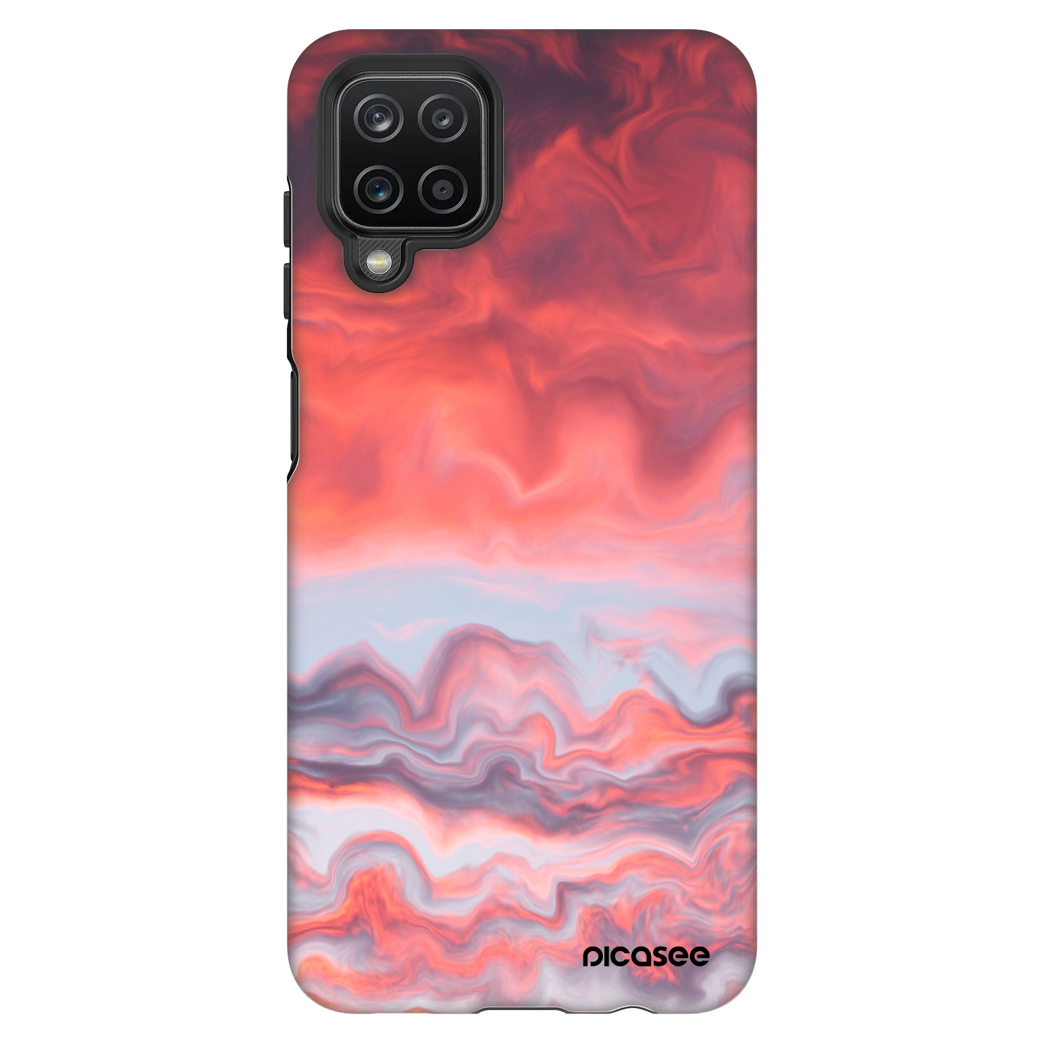 Picasee Fashion Case za Samsung Galaxy A12 A125F - Sunset