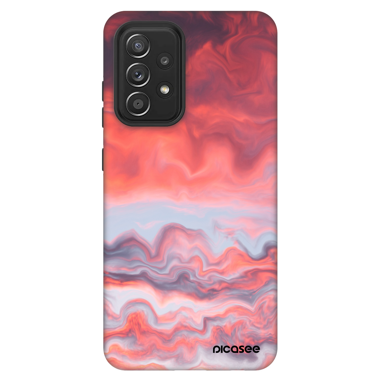 Picasee Fashion Case za Samsung Galaxy A52 5G A525F - Sunset