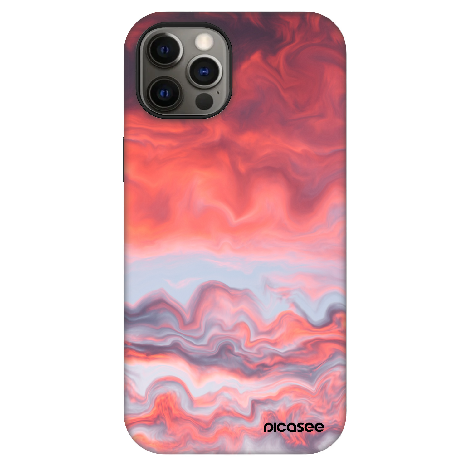 Picasee Fashion Case MagSafe za Apple iPhone 12 Pro - Sunset