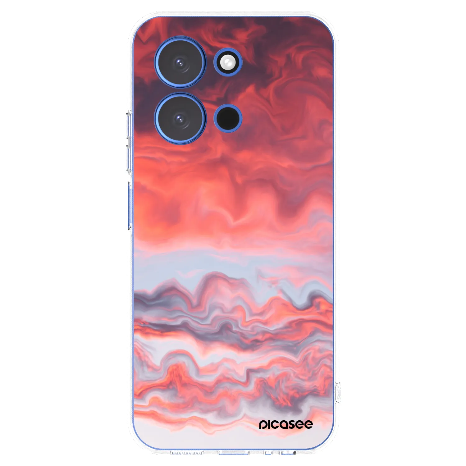Picasee silikonska prozirna maskica za Xiaomi Redmi 15C 4G - Sunset