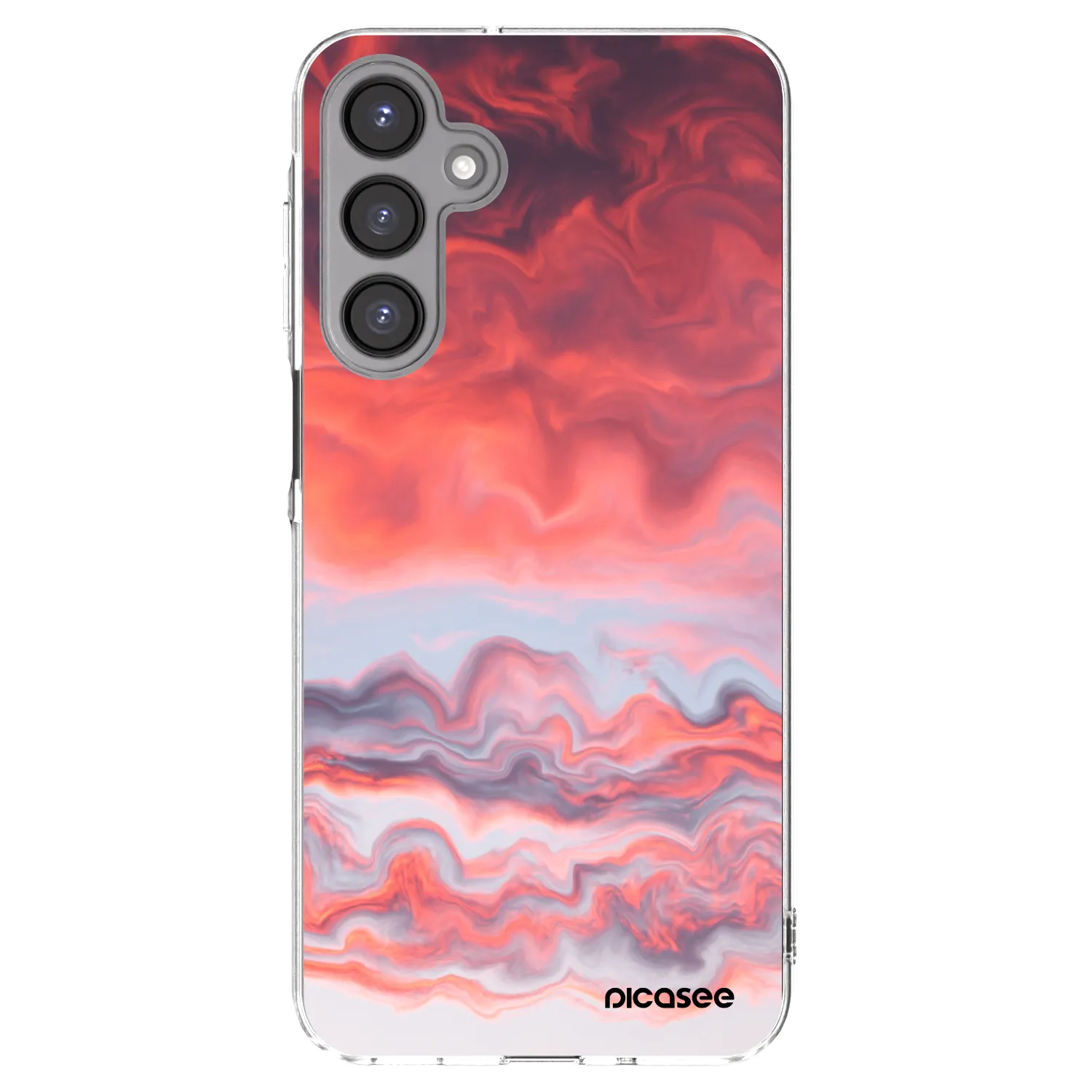 Picasee silikonska prozirna maskica za Samsung Galaxy A16 4G - Sunset