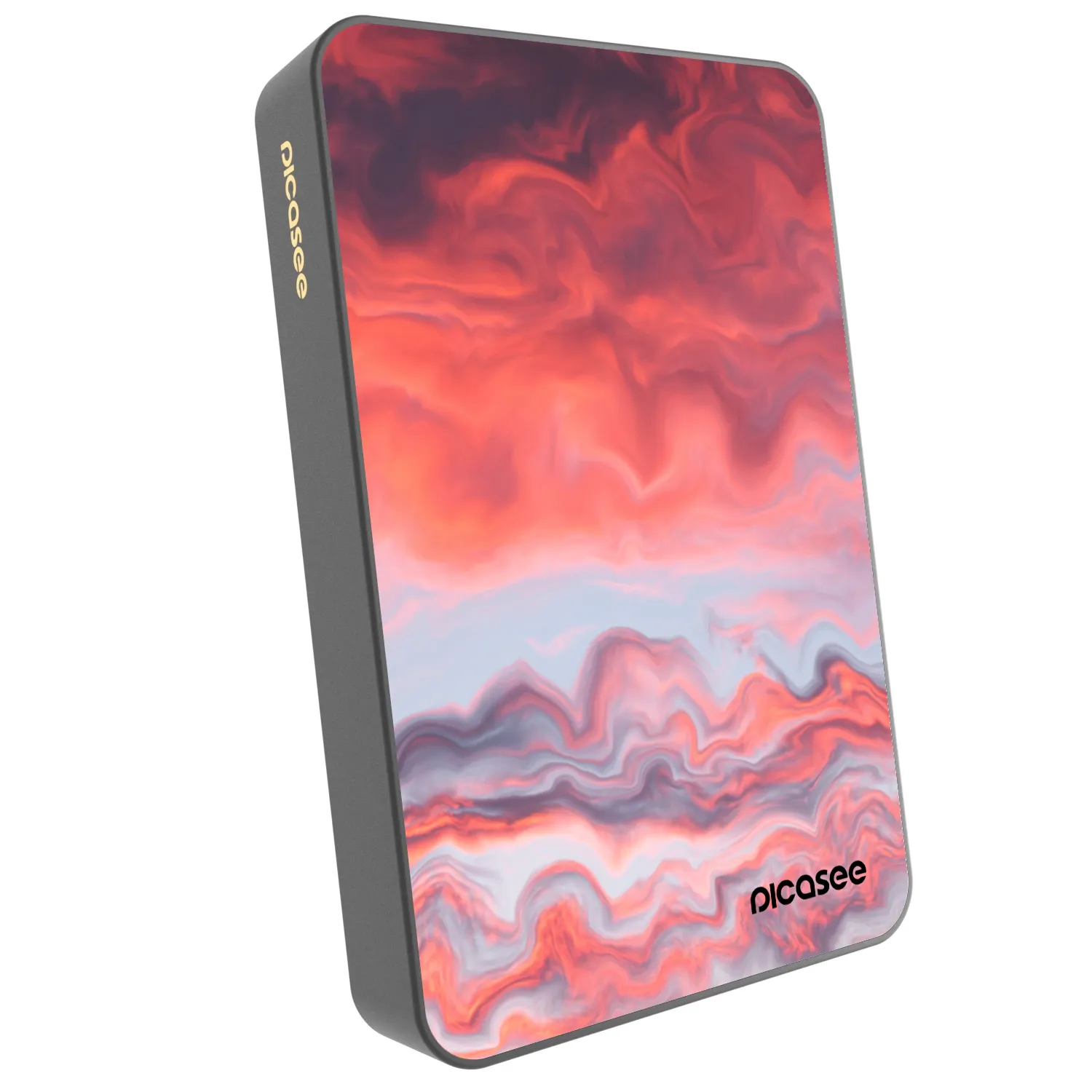 Picasee Prijenosni punjač s MagSafe 10 000 mAh Sivo - Sunset