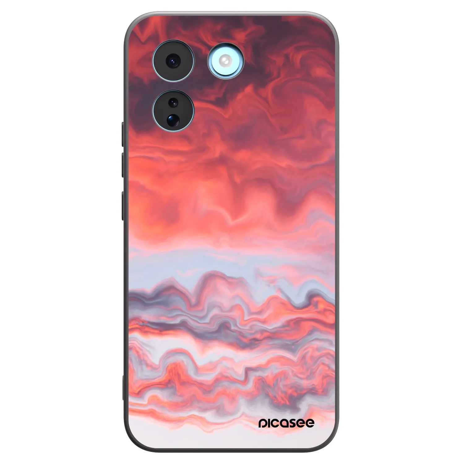 Picasee crna silikonska maskica za Xiaomi Redmi Note 17 Pro MAX 5G - Sunset