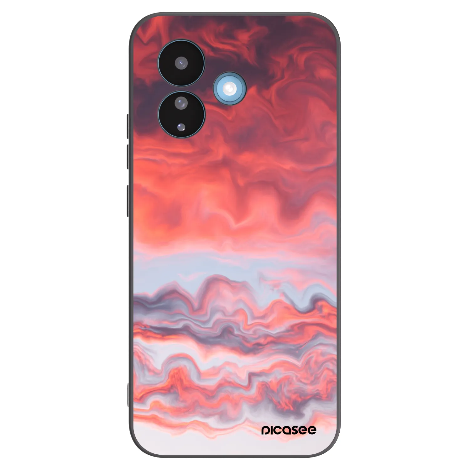 Picasee crna silikonska maskica za Xiaomi Redmi Note 17 Pro 5G - Sunset