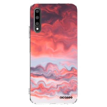 Picasee silikonska prozirna maskica za Honor 9X Pro - Sunset