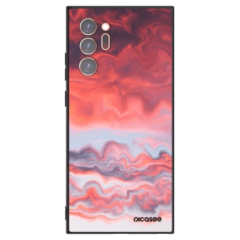 Picasee crna silikonska maskica za Samsung Galaxy Note 20 Ultra - Sunset