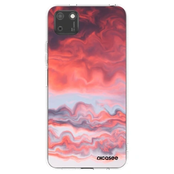 Picasee silikonska prozirna maskica za Huawei Y5P - Sunset