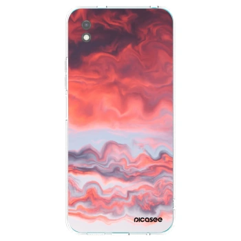 Picasee crna silikonska maskica za Xiaomi Redmi 9A - Sunset