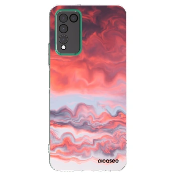 Picasee silikonska prozirna maskica za Honor 10X Lite - Sunset