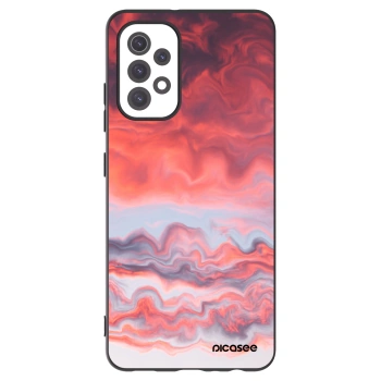 Picasee crna silikonska maskica za Samsung Galaxy A32 5G A326B - Sunset