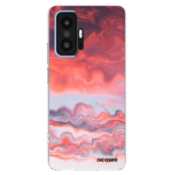 Picasee silikonska prozirna maskica za Xiaomi 11T - Sunset