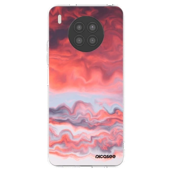 Picasee silikonska prozirna maskica za Huawei Nova 8i - Sunset