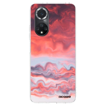 Picasee silikonska prozirna maskica za Huawei Nova 9 SE - Sunset