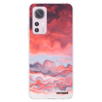Picasee silikonska prozirna maskica za Xiaomi 12 - Sunset