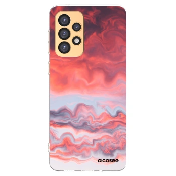 Picasee silikonska prozirna maskica za Samsung Galaxy A33 5G A336 - Sunset